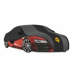 Husă pentru mașină MOMO MOMLCC1LXL XL Negru/Gri