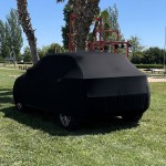 Husă pentru mașină OMP OMPS18040913 L/XL Negru Interior