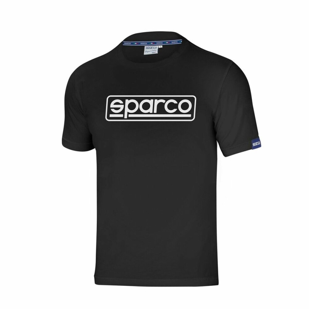 Tricou Sparco S01324NR3L Negru (L)