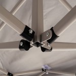 Perete de Cort OCC Motorsport OCCCARP31 Racing Negru Poliester 420D Oxford 3 x 2 m Fereastră 2 Unități