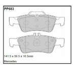 Plăcuțe de frână Black Diamond BDPP683