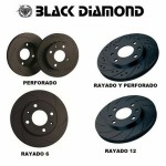 Discuri de frână Black Diamond BDKBD1863CD Plictisitor Solid Spate