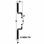 Discuri de frână Black Diamond BDKBD1863CD Plictisitor Solid Spate