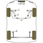 Silentblock Powerflex PFF50-603-22.5BLK Delantera 2 Piese