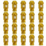 Set Piulițe OMP Aur 40 mm 20 uds M12 x 1,50