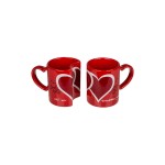 Set de Cești Out of the Blue Roșu (2 Unități)