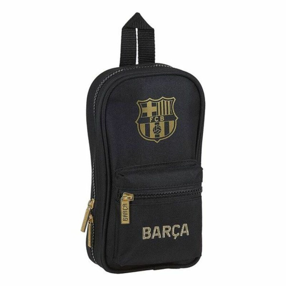Cutie pentru creioane F.C. Barcelona M747 Negru 12 x 23 x 5 cm (33 Piese)