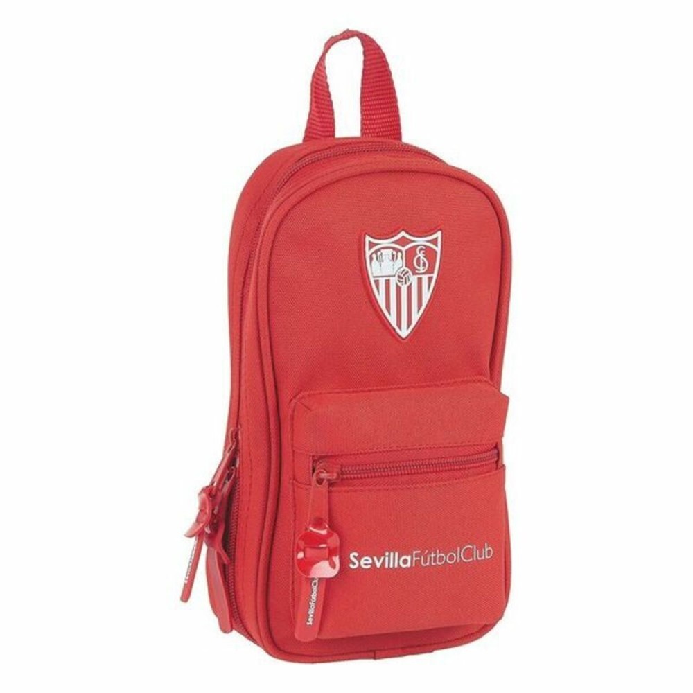 Cutie pentru creioane Sevilla Fútbol Club M747 Roșu 12 x 23 x 5 cm (33 Piese)