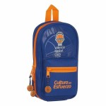 Cutie pentru creioane Valencia Basket M847 Albastru Portocaliu 12 x 23 x 5 cm