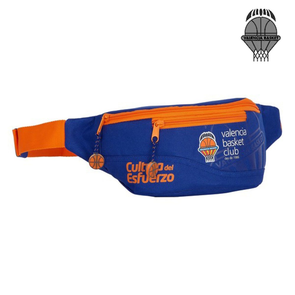Borsetă Valencia Basket Albastru Portocaliu (23 x 12 x 9 cm)