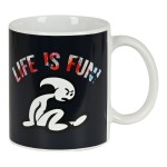 Cană tip Halbă El Niño Life is fun Ceramică Multicolor (350 ml)