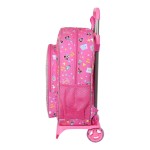 Ghiozdan cu Roți Minnie Mouse Lucky Roz 33 x 42 x 14 cm