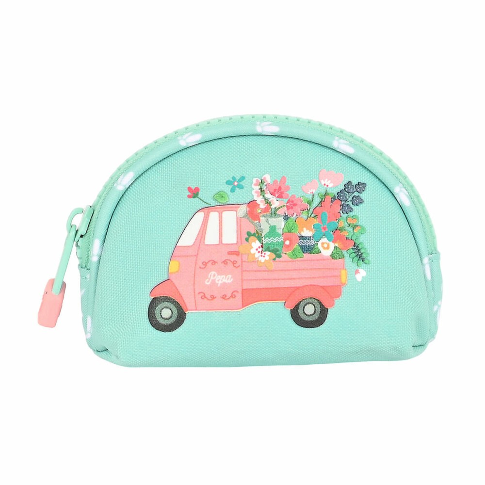 Portofel Glow Lab Pepa Verde 9.5 x 7 x 3 cm