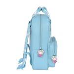 Rucsac pentru Copii Peppa Pig Baby Albastru deschis (20 x 28 x 8 cm)