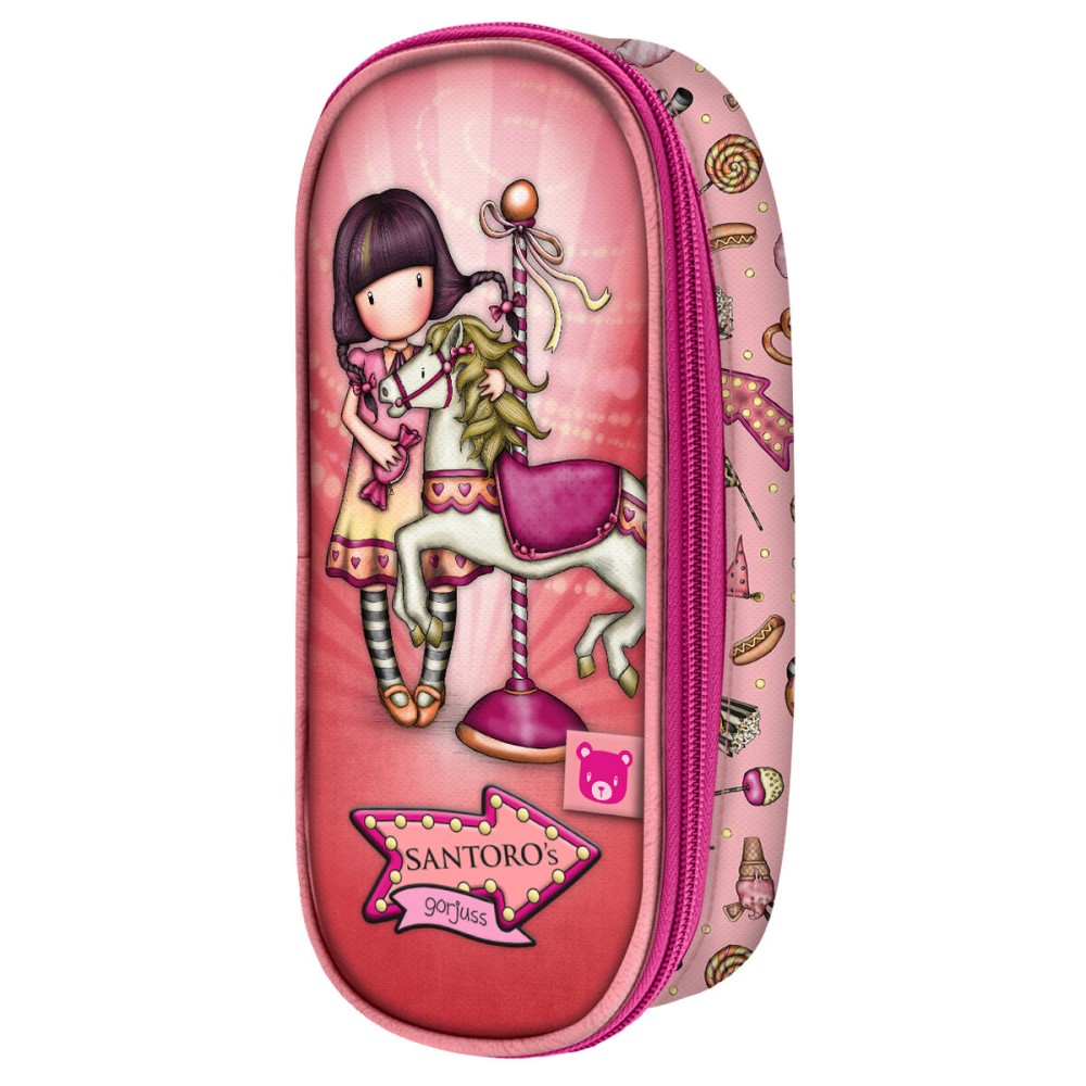 Penar Școlar Gorjuss Carousel Somon (10 x 23 x 6 cm)