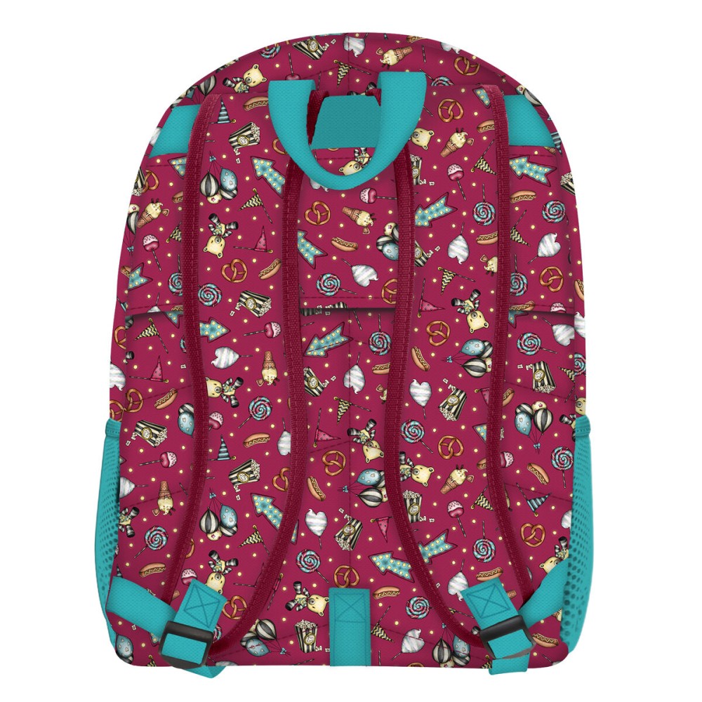 Ghiozdan Gorjuss Fireworks Castaniu 31.5 x 44 x 22.5 cm