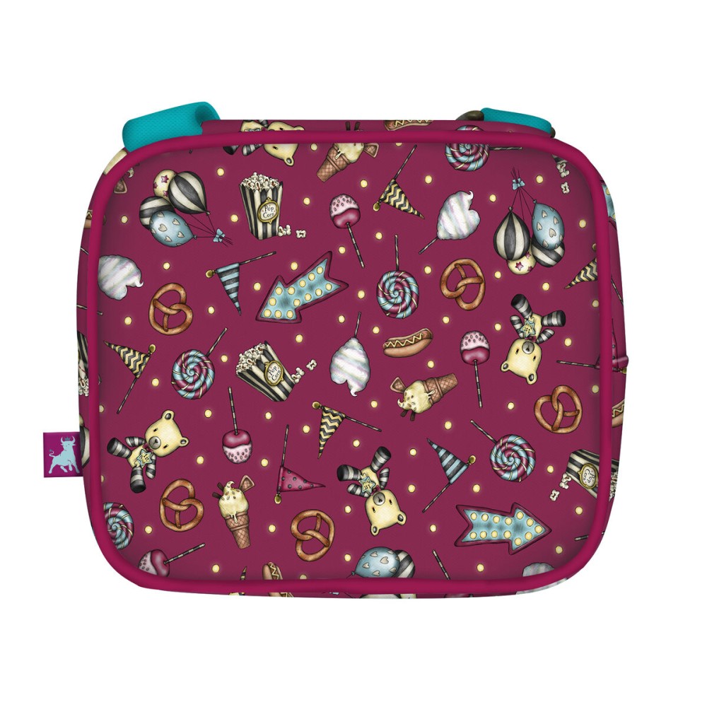 Geantă Bandulieră Gorjuss Fireworks Castaniu (16.5 x 15 x 6.5 cm)