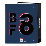 Biblioraft BlackFit8 Urban Negru Bleumarin A4 27 x 33 x 6 cm
