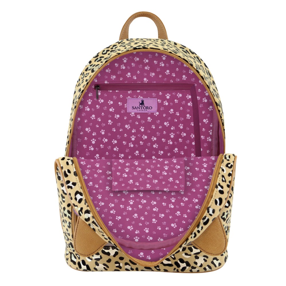Rucsac Casual Gorjuss Leopard (25,5 x 31 x 10 cm)