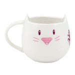 Cană cu Farfurie Gorjuss Purrrrrfect love Ceramică Suport pentru pahare Hrnek