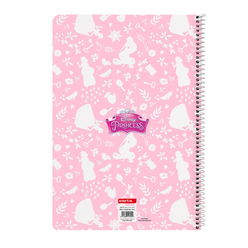Notebook Disney Princess Magical Bej Roz A4 80 Frunze