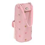 Penar Școlar Glow Lab Hearts Roz (6 x 21 x 6 cm)