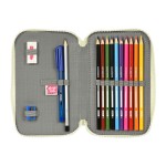 Penar cu Accesorii Glow Lab Magic flow Bej 12.5 x 19.5 x 4 cm (28 Piese)