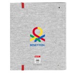 Biblioraft Benetton Pop Gri (27 x 32 x 3.5 cm)