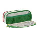 Penar triplu Benetton Pop Gri (21 x 8 x 8 cm)