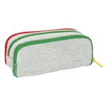 Penar triplu Benetton Pop Gri (21 x 8 x 8 cm)