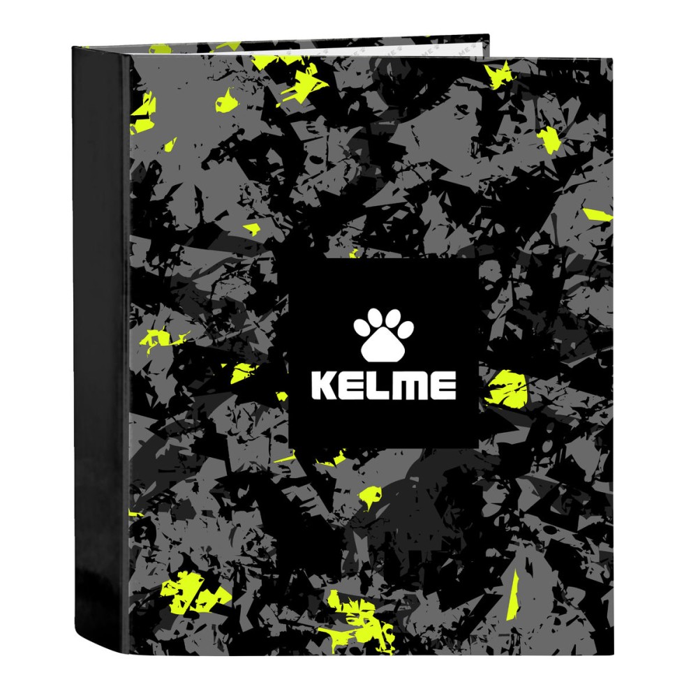 Biblioraft Kelme Jungle Negru Gri Lămâie verde A4 (27 x 33 x 6 cm)