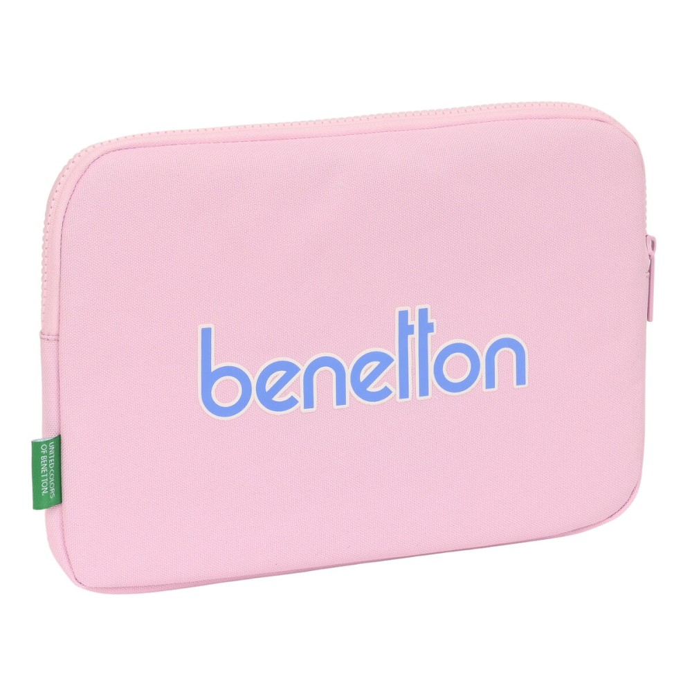 Husă pentru Laptop Benetton Pink Roz (31 x 23 x 2 cm)