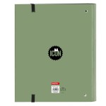 Biblioraft Minnie Mouse Mint shadow Verde militar (27 x 32 x 3.5 cm)