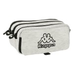 Penar triplu Kappa Grey knit Gri (21,5 x 10 x 8 cm)