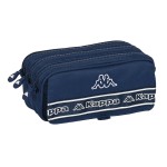 Penar triplu Kappa Navy Bleumarin (21,5 x 10 x 8 cm)