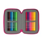 Creion dublu Pinypon Albastru Roz 12.5 x 19.5 x 4 cm (28 Piese)