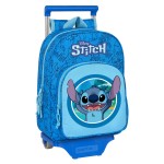 Ghiozdan cu Roți Stitch Albastru 26 x 34 x 11 cm