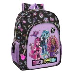 Ghiozdan Monster High Creep Negru 32 x 38 x 12 cm