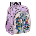 Ghiozdan Monster High Best boos Liliachiu 32 X 38 X 12 cm