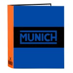 Biblioraft Munich Submarine Albastru electric A4 27 x 33 x 6 cm