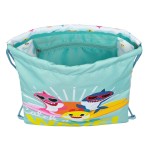 Geantă Rucsac cu Bretele Baby Shark Surfing Albastru Alb 26 x 34 x 1 cm
