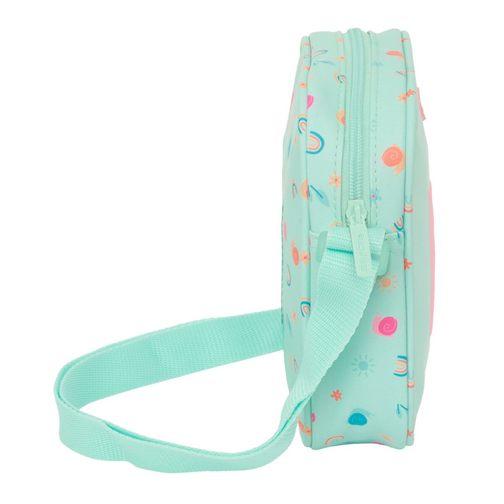 Geantă Bandulieră Safta Melc Turquoise 16 x 18 x 4 cm