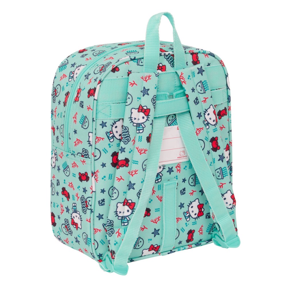 Rucsac pentru Copii Hello Kitty Sea lovers Turquoise 22 x 27 x 10 cm