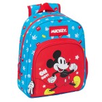 Ghiozdan Mickey Mouse Clubhouse Fantastic Albastru Roșu 28 x 34 x 10 cm