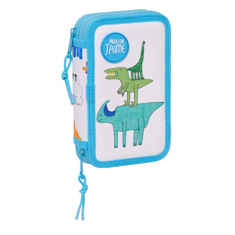 Creion dublu Algo de Jaime Alb 12.5 x 19.5 x 4 cm (28 Piese)