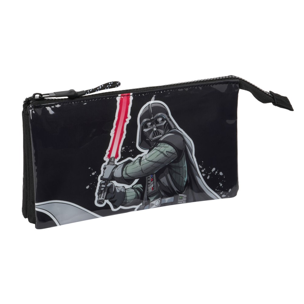 Penar dublu Star Wars The fighter Negru 22 x 12 x 3 cm