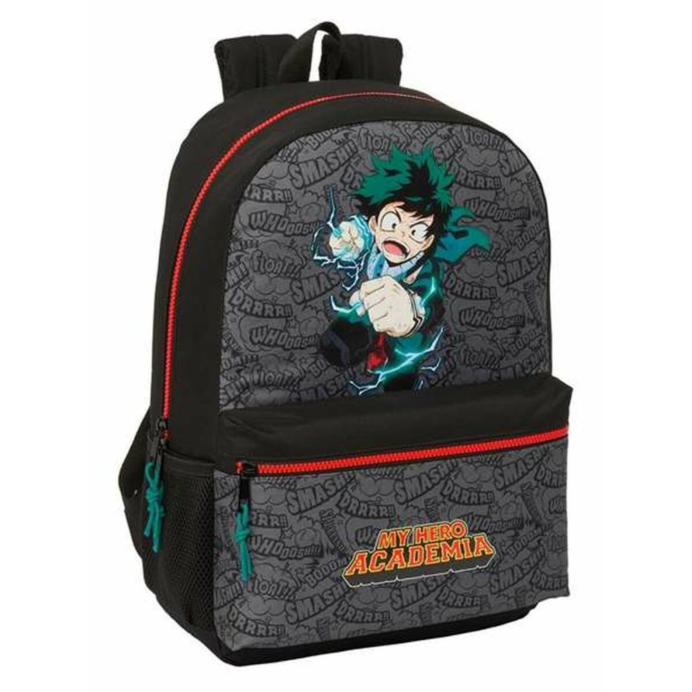 Ghiozdan My Hero Academia Negru