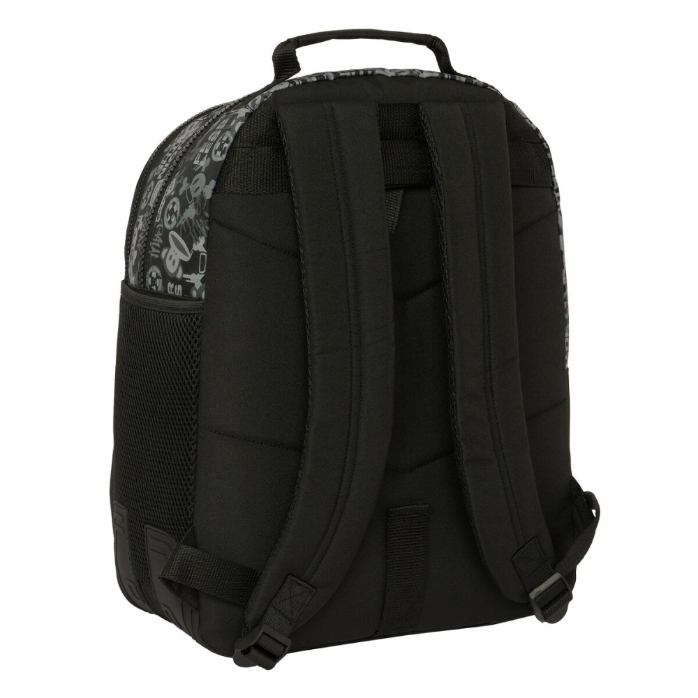 Ghiozdan Paul Frank Join the fun Negru 32 x 42 x 15 cm