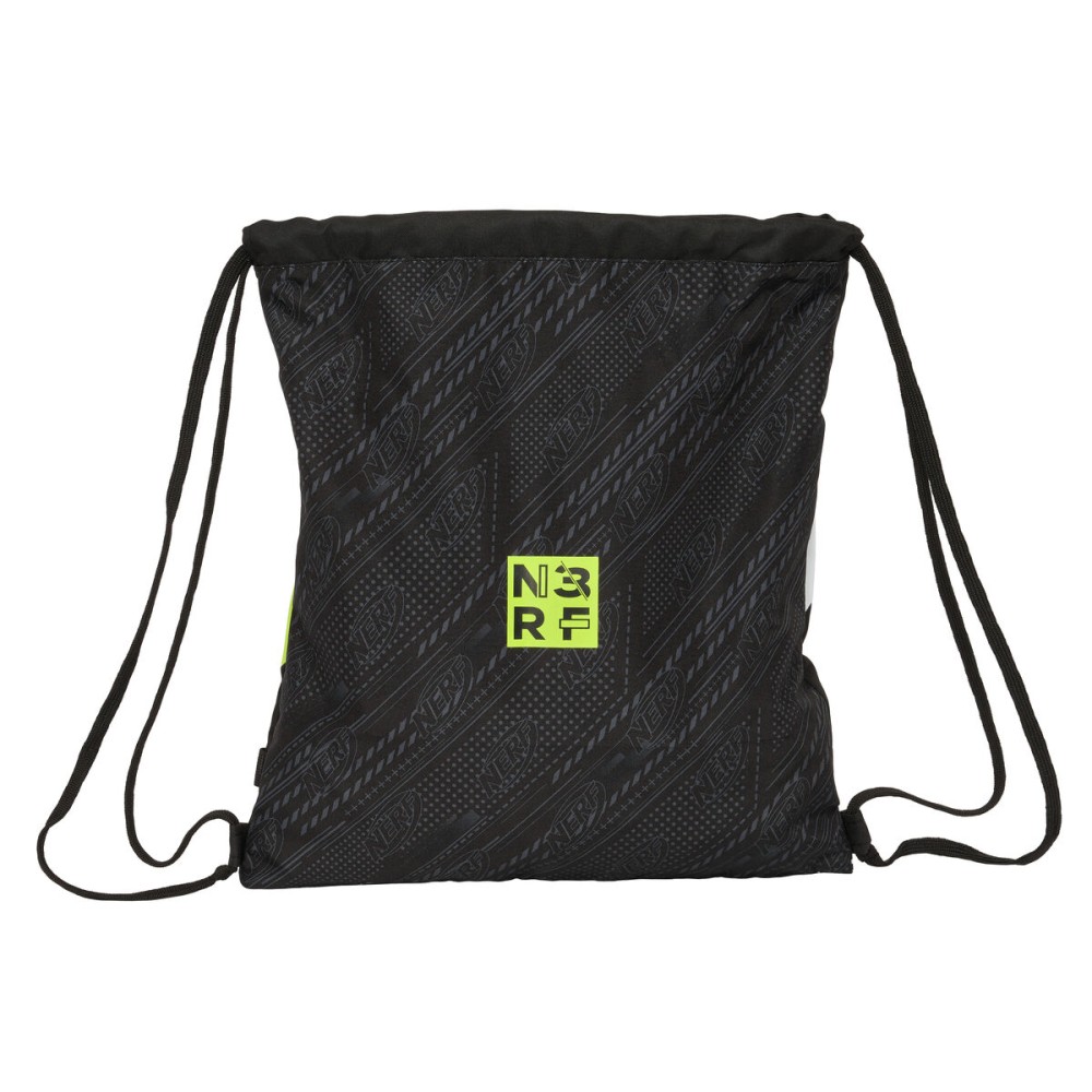 Geantă Rucsac cu Bretele Nerf Get ready Negru 35 x 40 x 1 cm