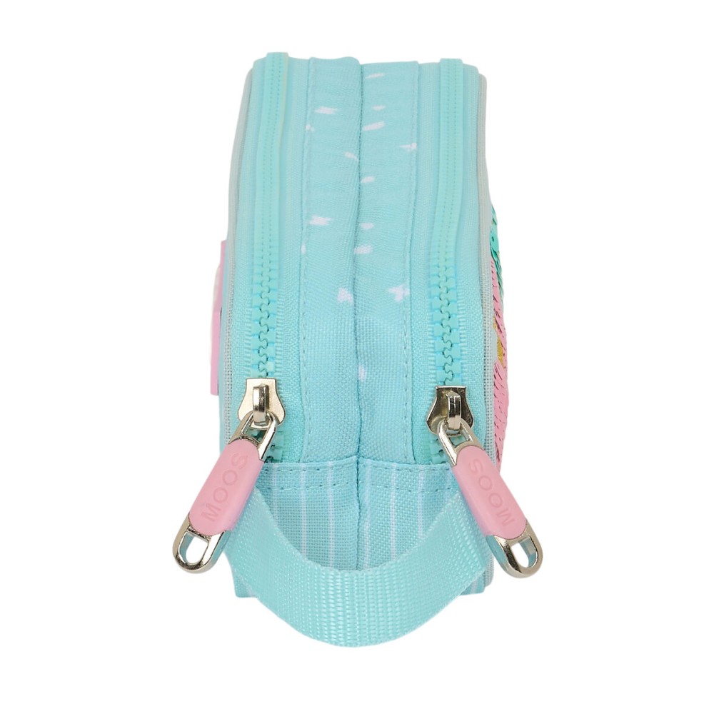 Penar dublu Moos Butterflies Albastru deschis 21 x 8 x 6 cm